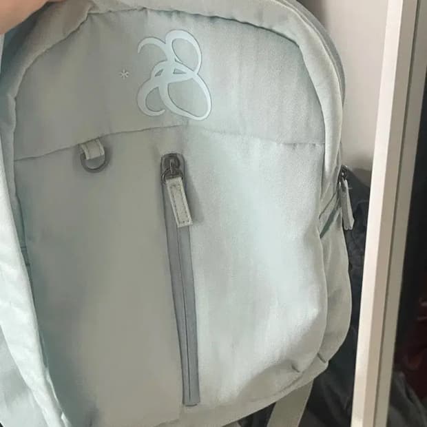 무신사 우화 백팩 민트 가방