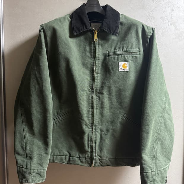 칼하트 WIP 디트로이트 OG 올리브 S사이즈