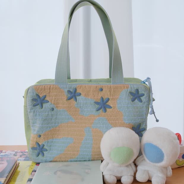 Floral Stitch bag
