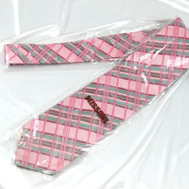 미쏘니 9.2cm 미사용 S등급 남자 명품 넥타이