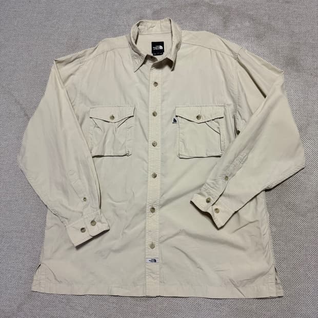 노스페이스 나일론 셔츠
