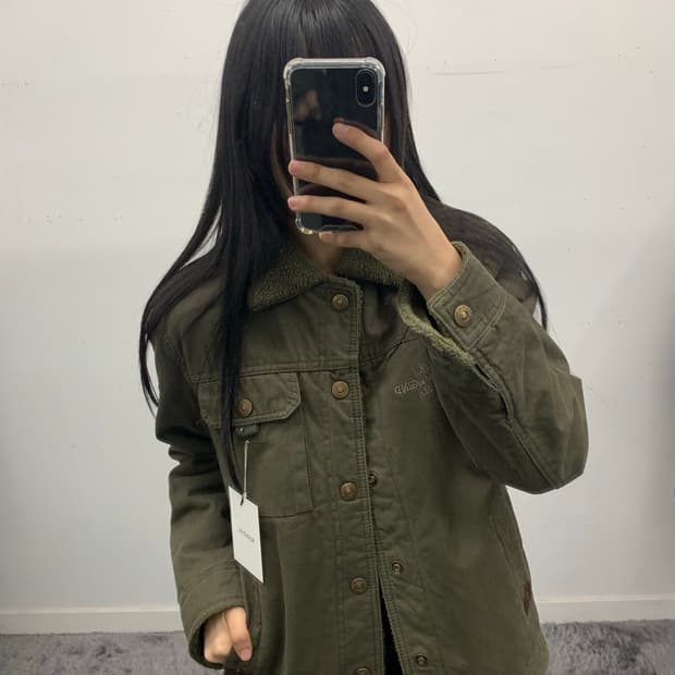 재패니즈 카키 자켓