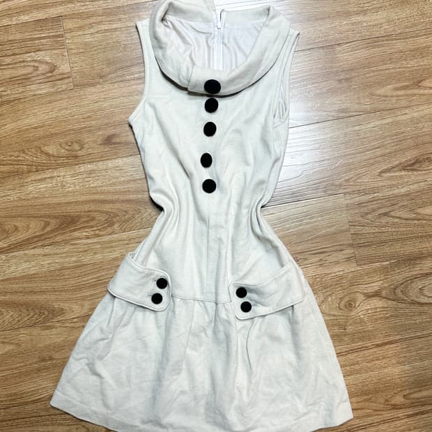 빈티지 버튼 원피스 히메갸루 로걀 라떼 코이세이오깔 고딕 모리걸 페어리