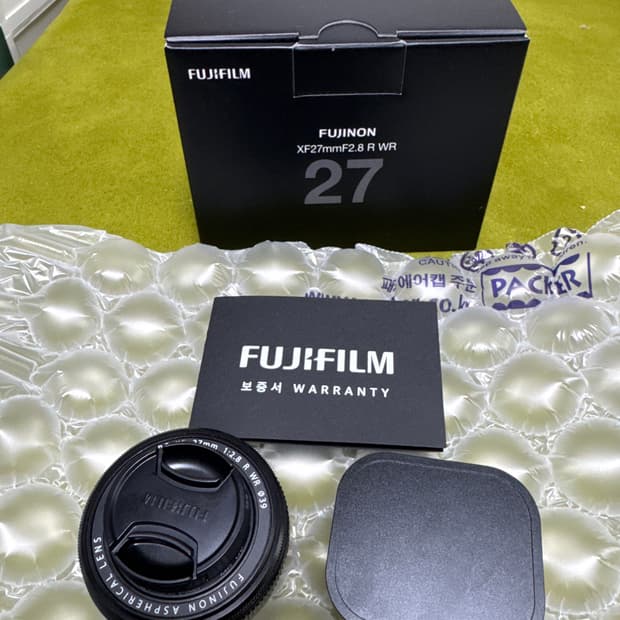 후지필름 XF 27mm F2.8 R WR 렌즈
