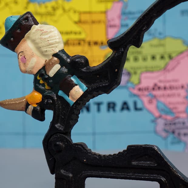 빈티지 소품 주물 너트 크래커 