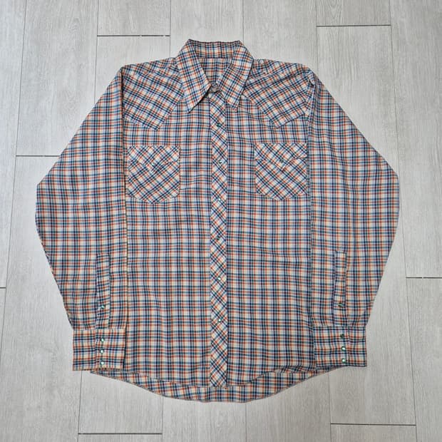 60~70s 아메리칸 웨스턴 셔츠 (XL)