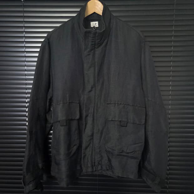 CP컴퍼니 빈티지 린넨 워크재킷 L
