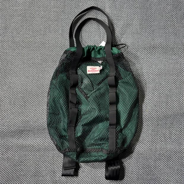 BATTEN WEAR 나일론 메쉬 백팩 그린 ( OS/OLD-7956 )