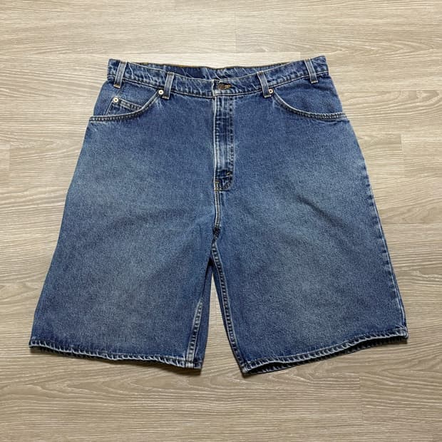 90s usa made 리바이스 565 쇼츠 오렌지탭 36