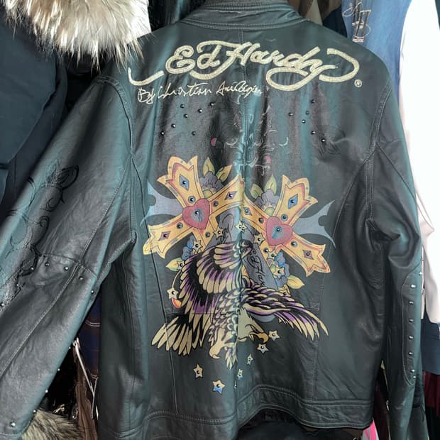 에드하디 레더 자켓