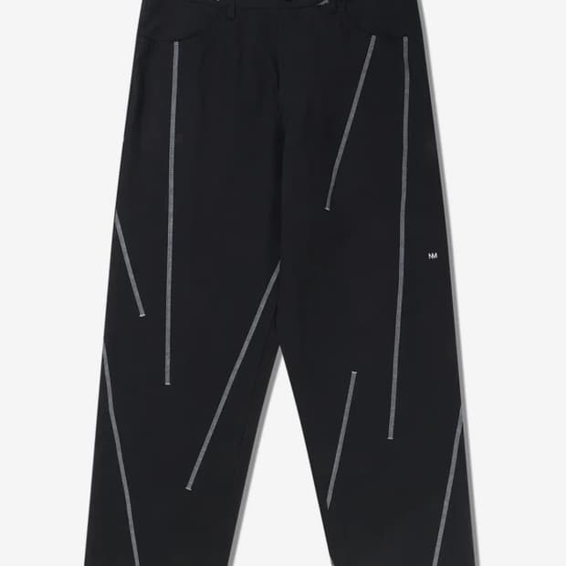 노매뉴얼 S.L PANTS 블랙 L