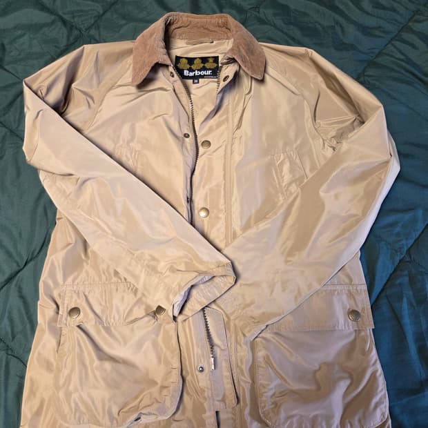 [사이즈38]바버 비데일 논왁스 자켓