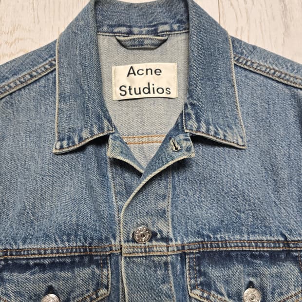 데님 워싱 자켓