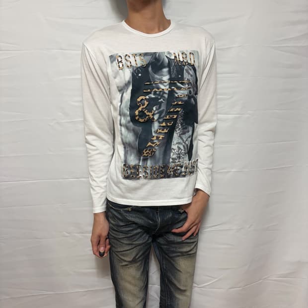 in the attic embossing long sleeve