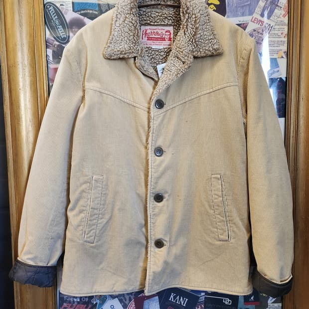 Pherrows Corduroy 시어링 자켓L