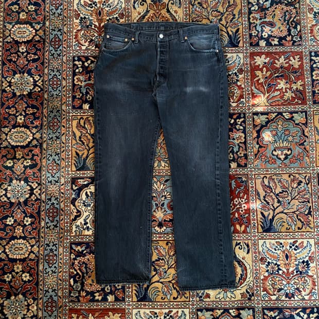 🌊Levis 501 Black jeans