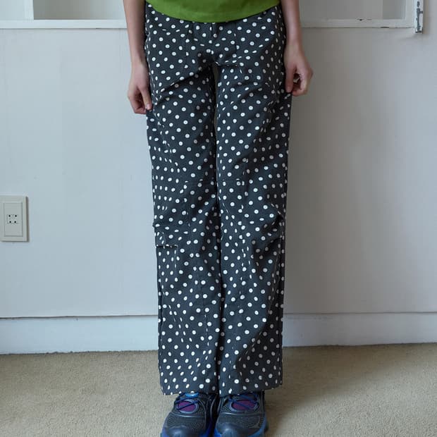 노컨텐츠 도트 팬츠 dot pants