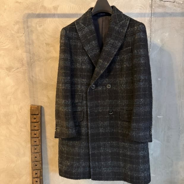 Al Duca D'Aosta 더블 브레스티드 코트 100