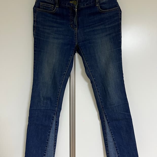 마주 슬림스트레이트 청바지