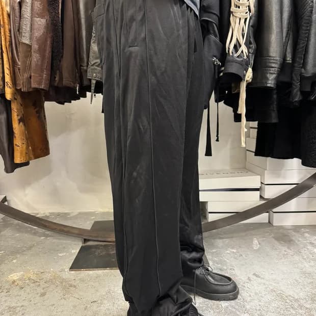 MM6 메종 마르지엘라 조깅 팬츠 블랙 Masion Margiela