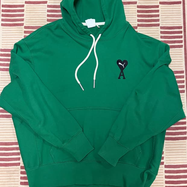 푸마 아미 후드티 xl