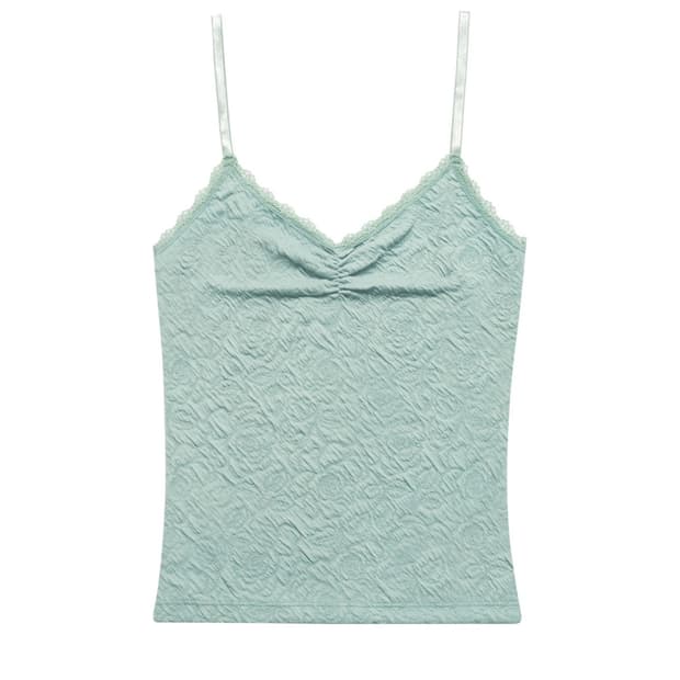 미레코 플라워 슬리브리스 민트