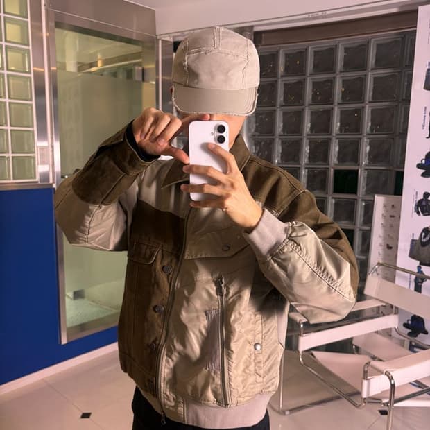 REBUILD MA-1 TRUCKER 운전사 재킷 #01 재조립