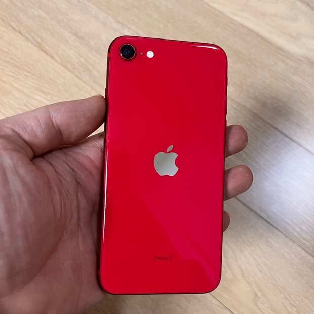 아이폰SE2 (PRODUCT)RED 256GB 