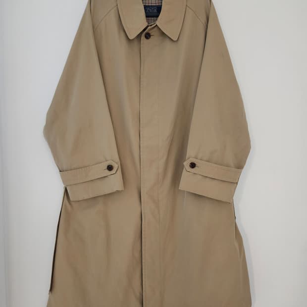 폴로 랄프로렌 베이지 트렌치 코트