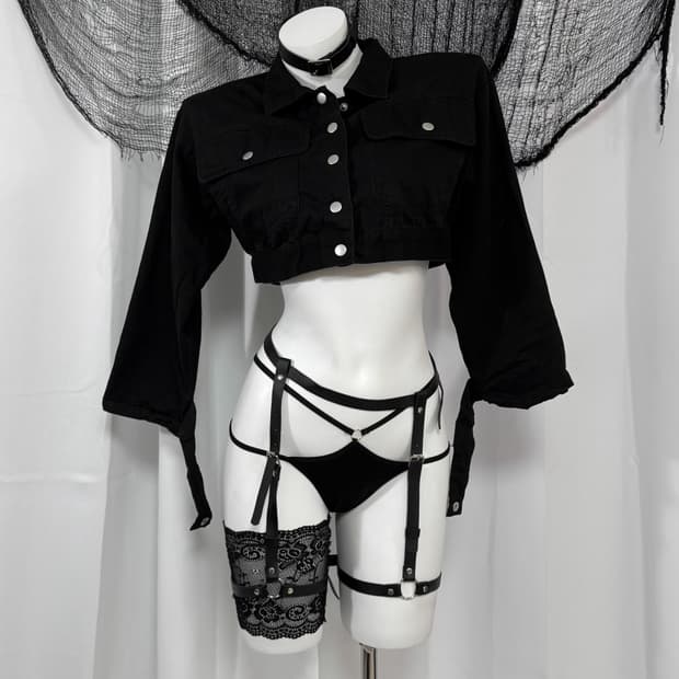 crop jacket