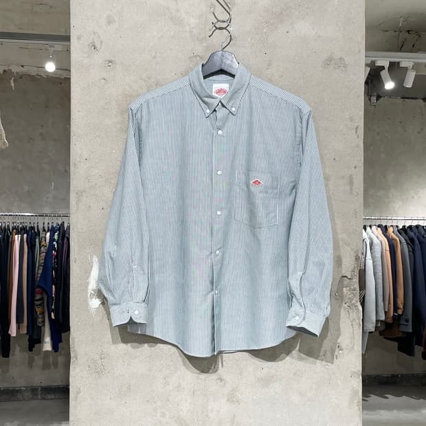 단톤 쿨맥스 스트라이프 옥스포드 B.D 셔츠