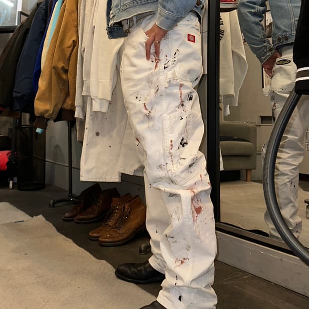 00’s Dickies carpenter painted work pant