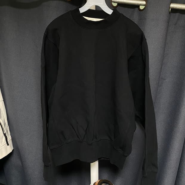 렉토 로고패치 오버핏 맨투맨 L