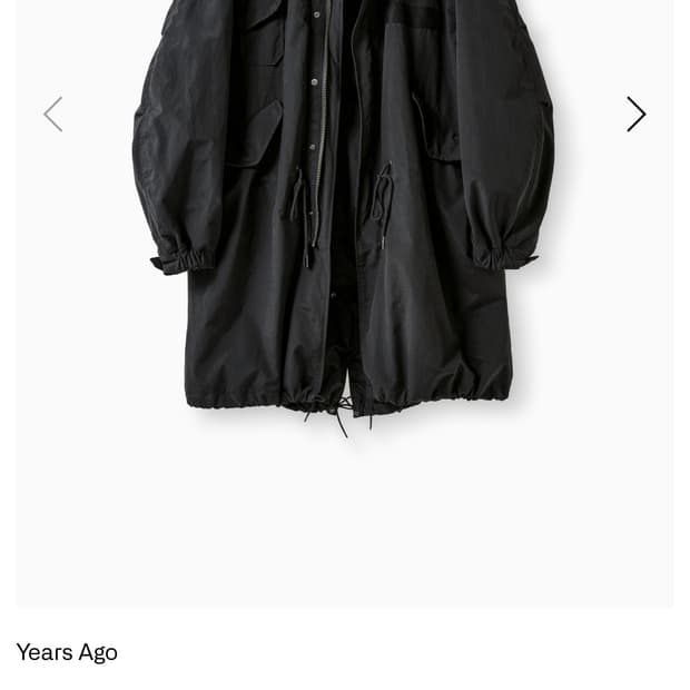 이얼즈어고 야상 M65 피쉬테일 랜드 파카 블랙 2