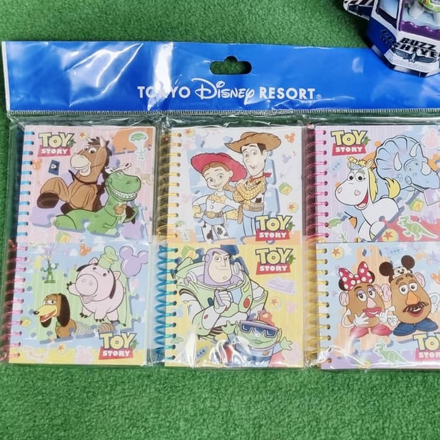 디즈니 토이스토리 미니 수첩 세트