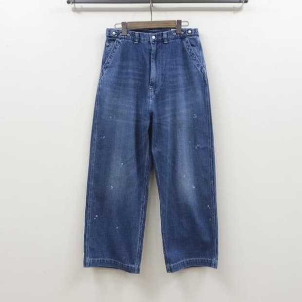 Ordinary Fits 벨 팬츠 - OF-P180 블루