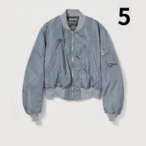 26ss 오라리 SILK TWILL Flight Blouson 5사이즈