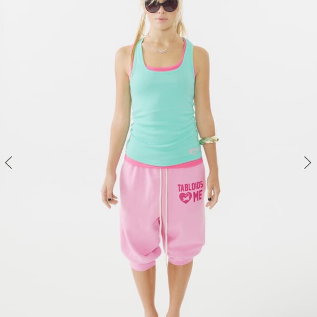 Sweet Kitty Jogger Pants Acid Pink