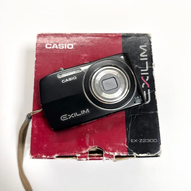 카시오 엑슬림 ex-Z2300 Casio Exilim 블랙
