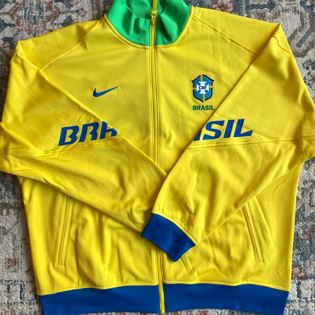 나이키 브라질 드라이 핏 아카데미 프로 앤섬 재킷  (새제품 . Us X