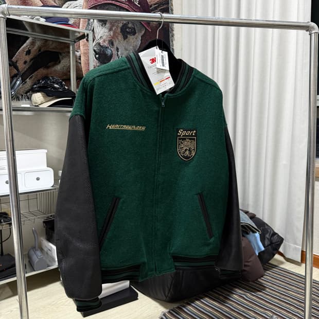 헤리티지플로스 바시티 자켓