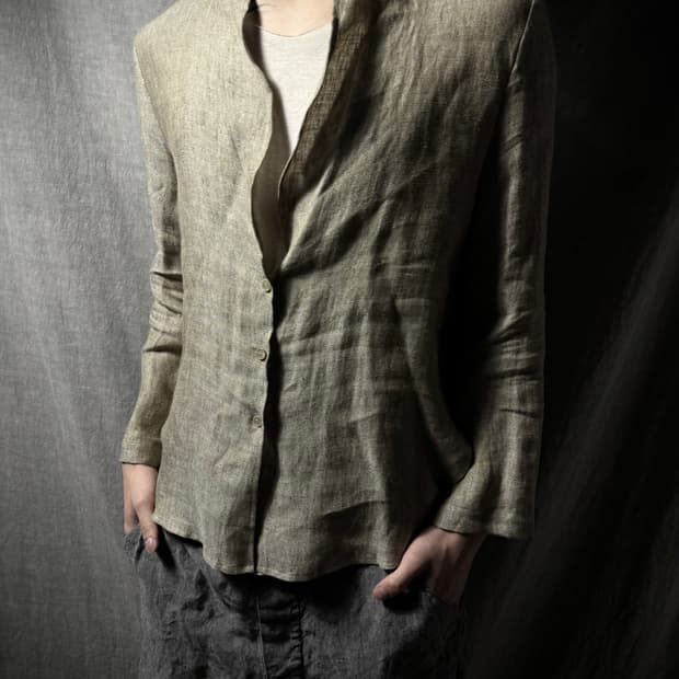 Leh Herringbone Woven Shirts