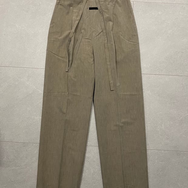 [새제품][S] 피어오브갓 Drawstring Straight Pants