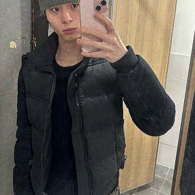 발망 견장 봄버 패딩