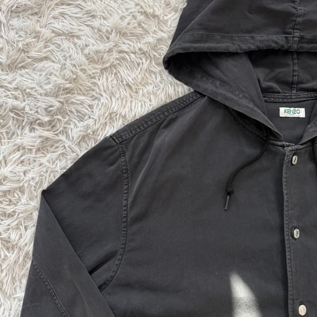 KENZO 일본빈티지 후드 셔츠 겐조 빈티지셔츠 겐조후드 XXL 110
