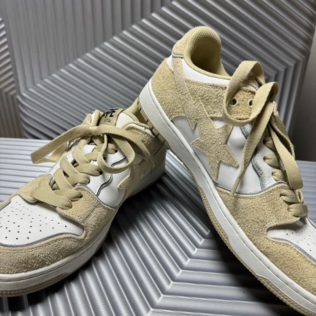 베이프 Bape Sta #1 베이지 화이트 280