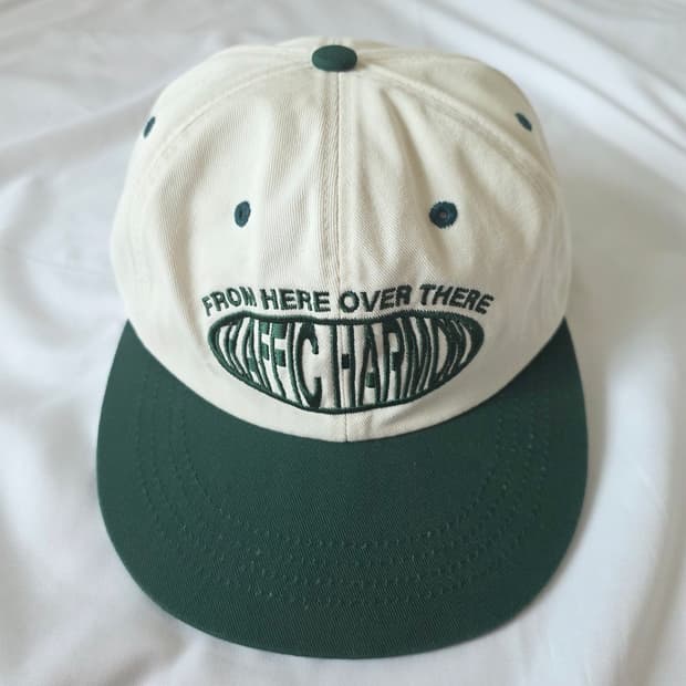 트래픽하모니 ROUND LOGO TRUCKER HAT_GREEN