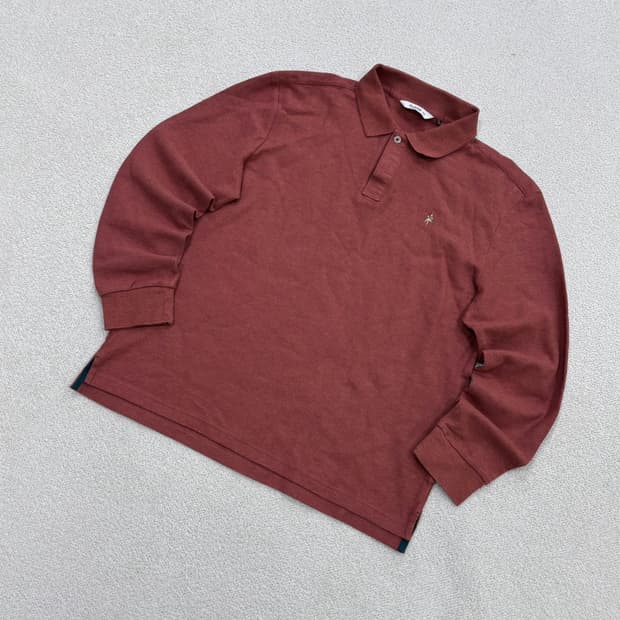 105 올젠 남성 긴팔 카라 티셔츠 0429E