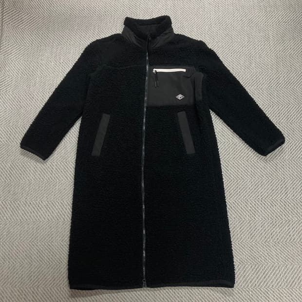 (90)빈폴 여성 뽀글이 롱코트