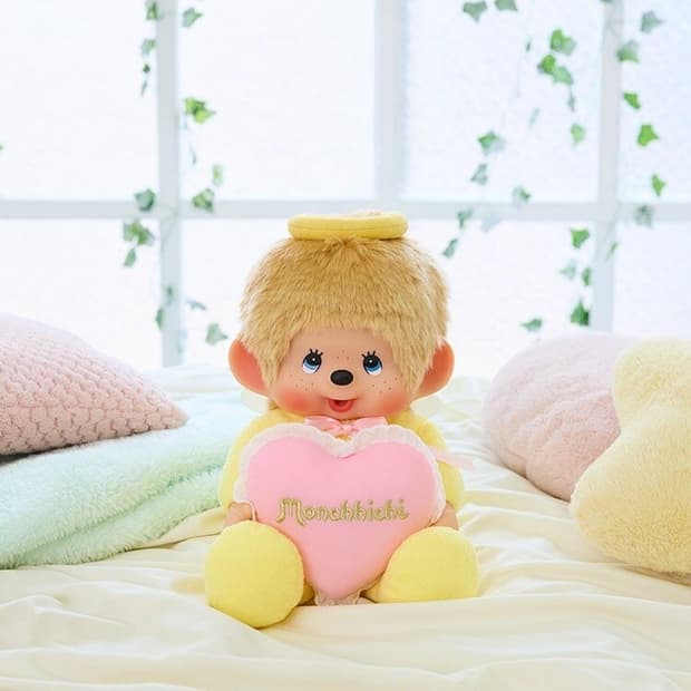 몬치치 50주년 러브엔젤 인형 L